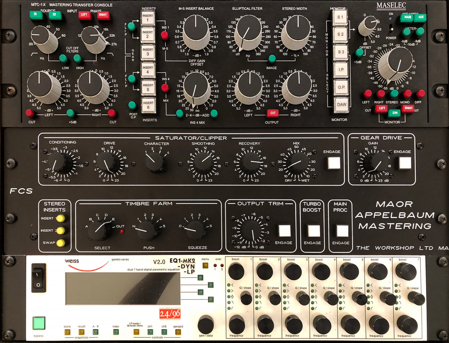 Studio - Maor Appelbaum Mastering