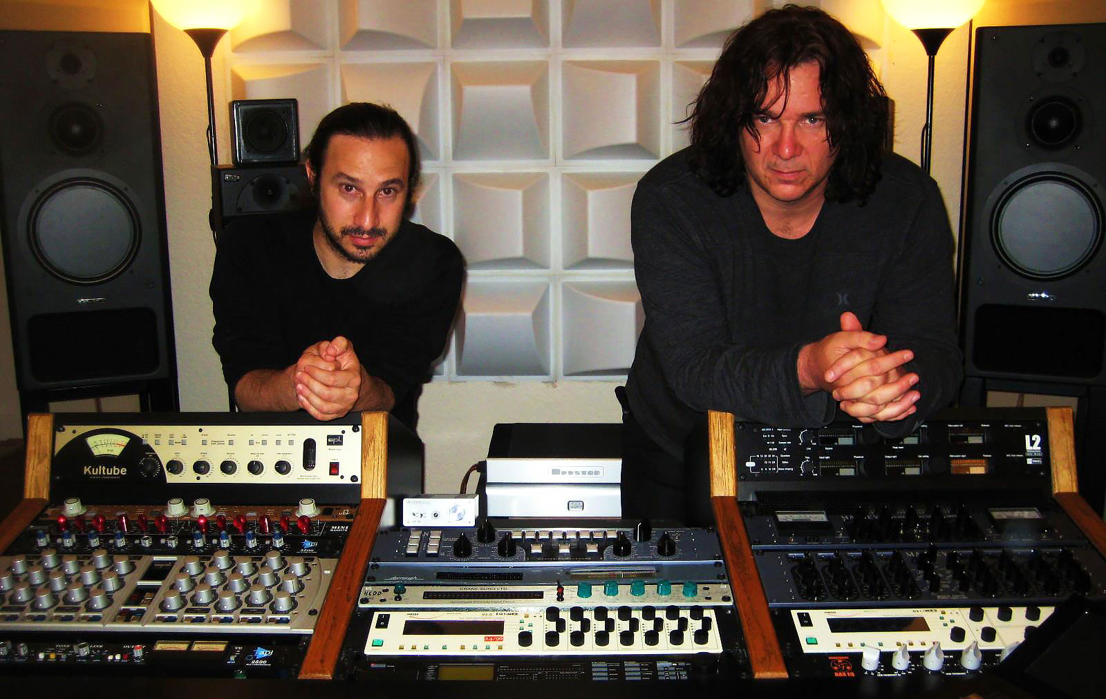 Maor Appelbaum with Billy Sherwood of Yes